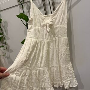 Garage White Mini Dress